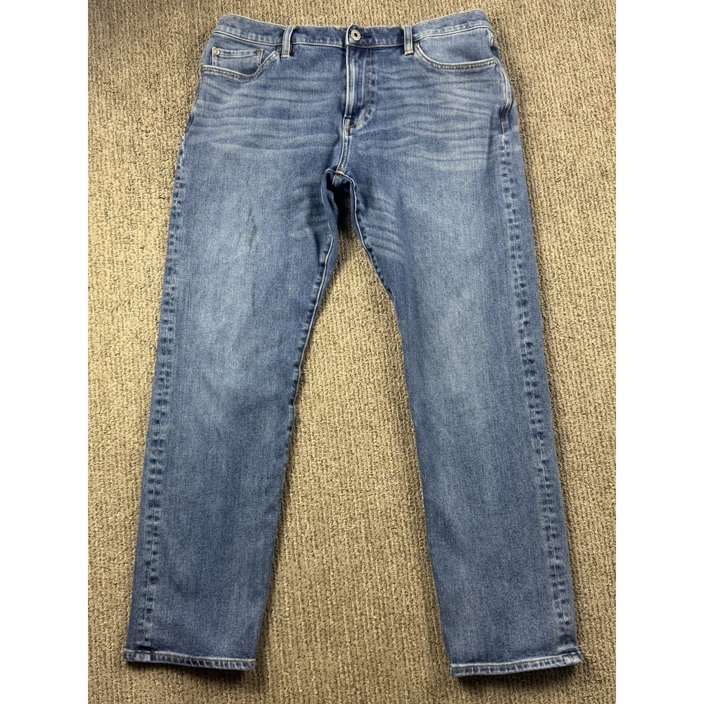 Flint & Tinder Mens 33x32 Jeans Straight Fit Stretch Denim